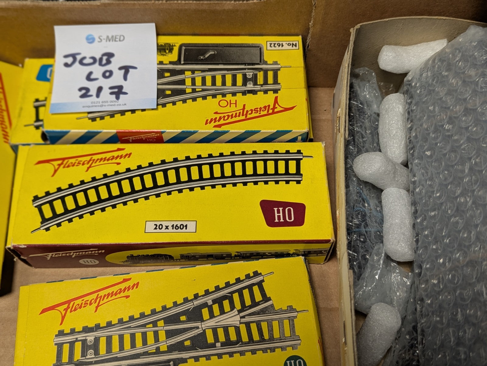 Fleischmann HO Gauge Job Lot of Model Railway Track