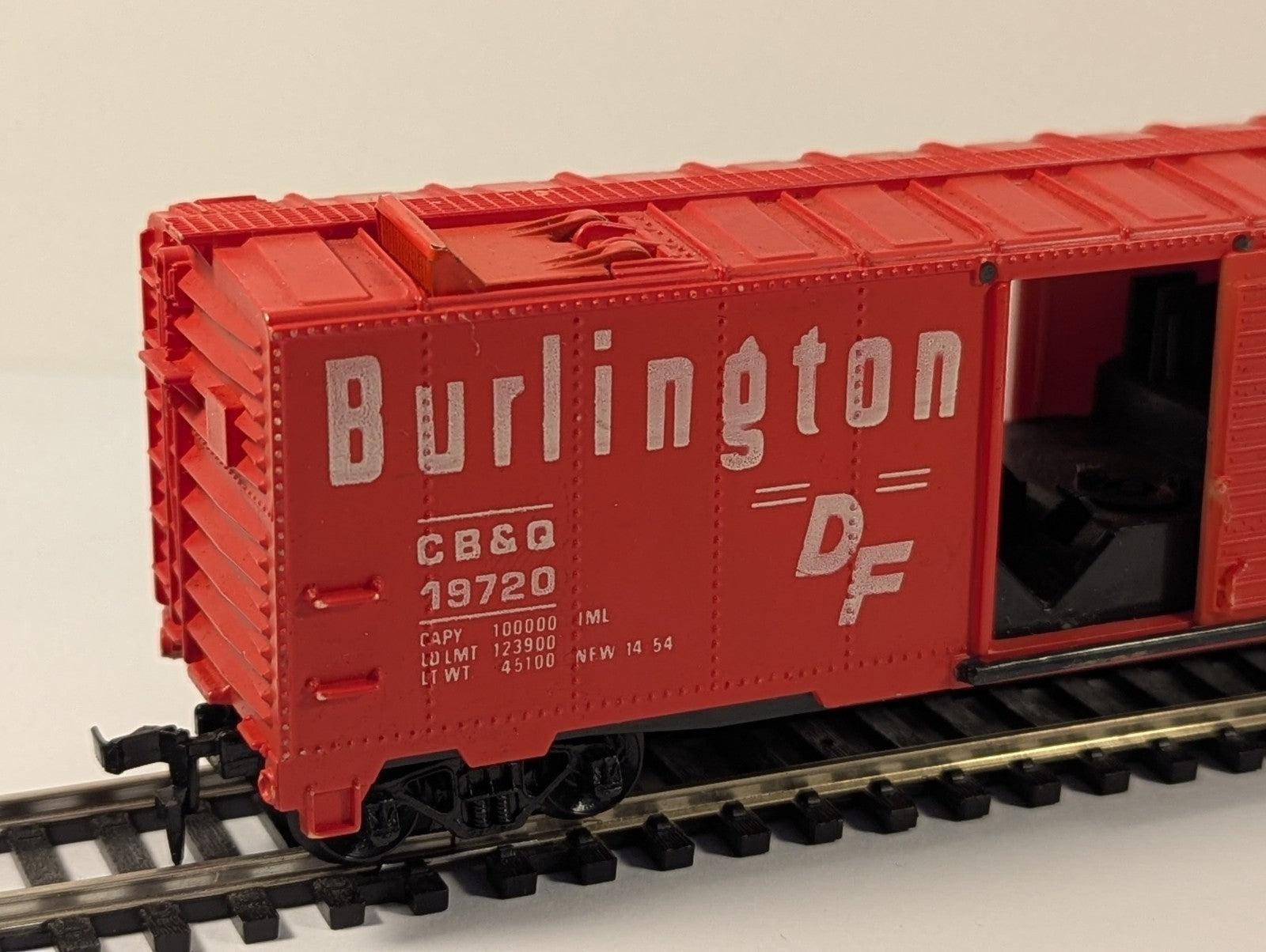 Tyco HO Gauge Burlington Route CB&Q Boxcar #19720