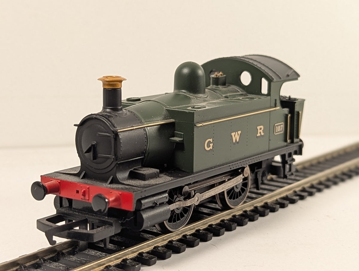 Hornby OO Gauge Holden Class 101 0-4-0T Locomotive 107 GWR Green
