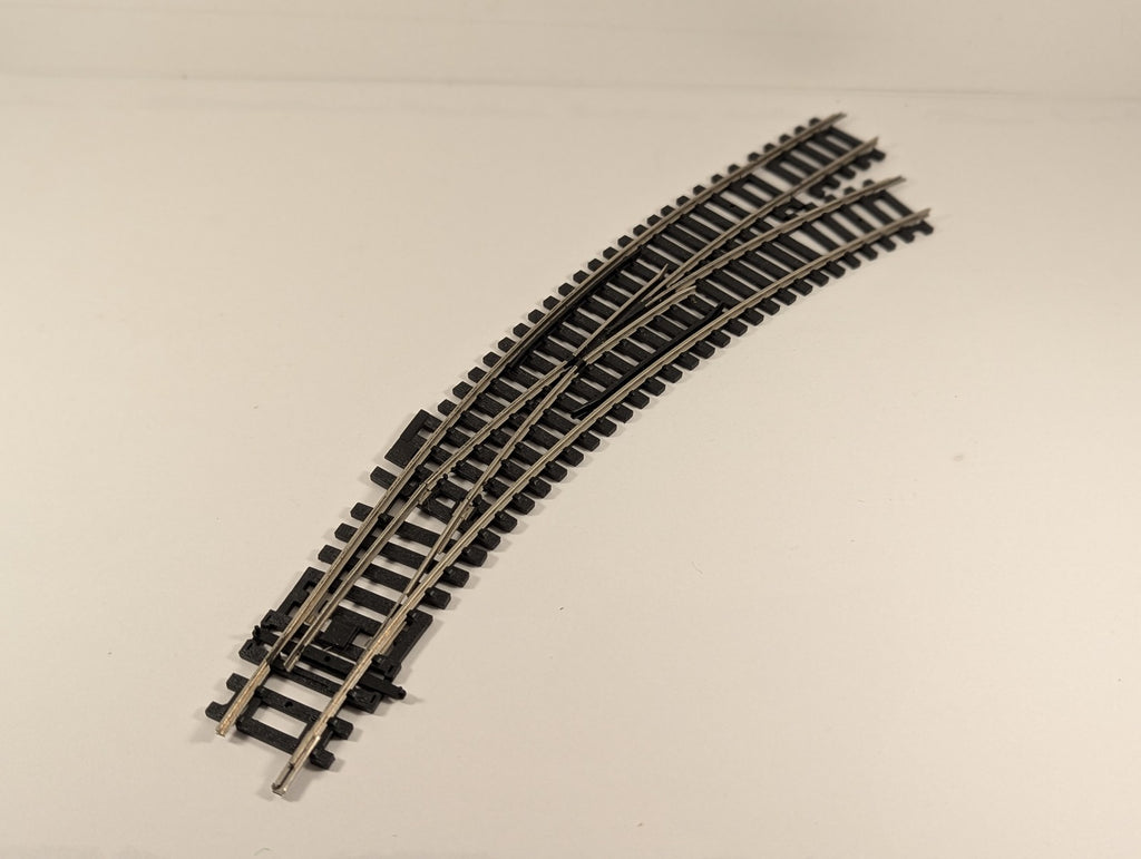 Hornby OO Gauge Right Hand Curved Point Track R8075
