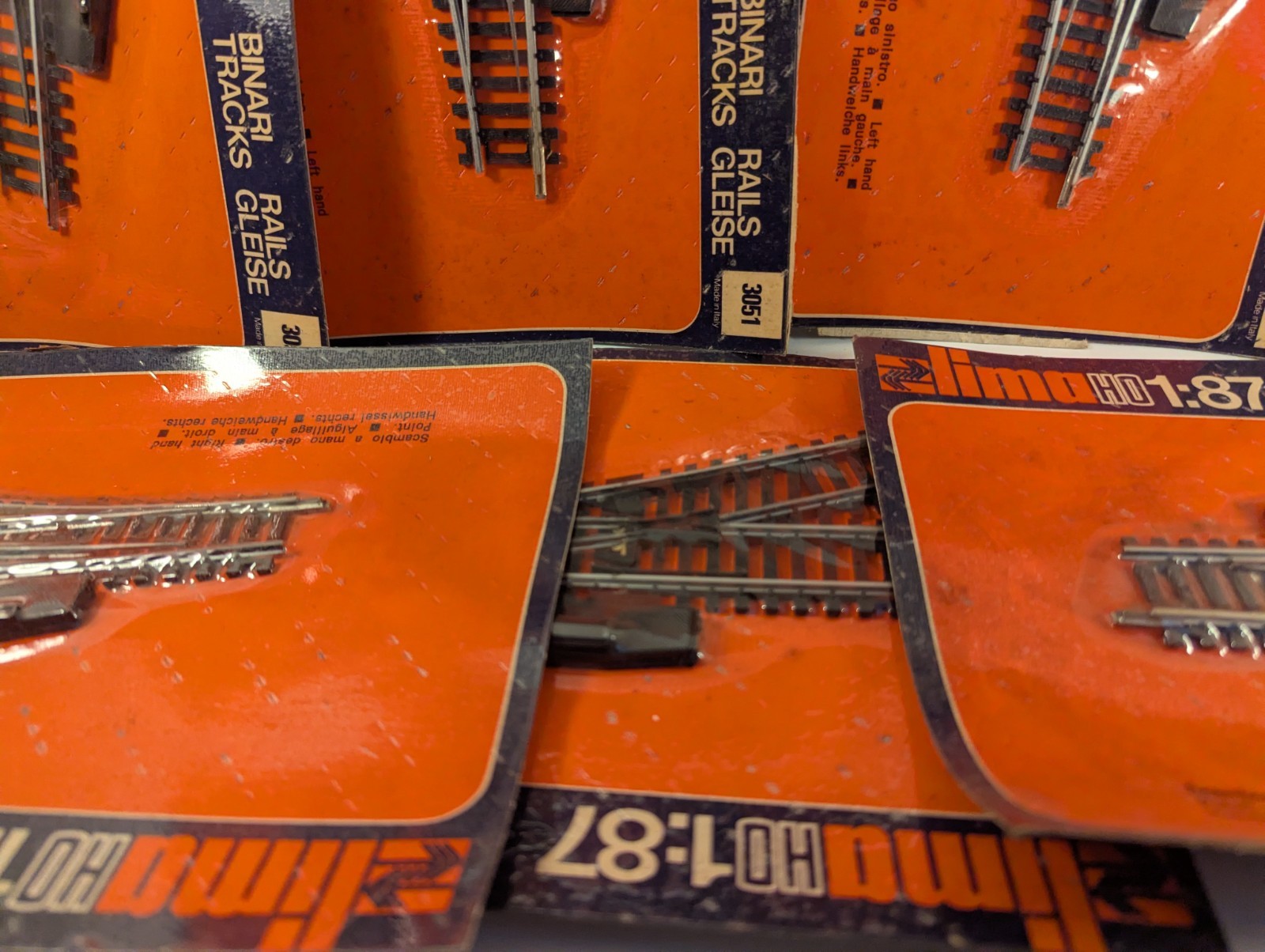 Job Lot of Lima OO Gauge Model Railway Points