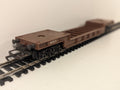 Tri-ang R118 OO Gauge Bogie Well Wagon BR Brown 41913