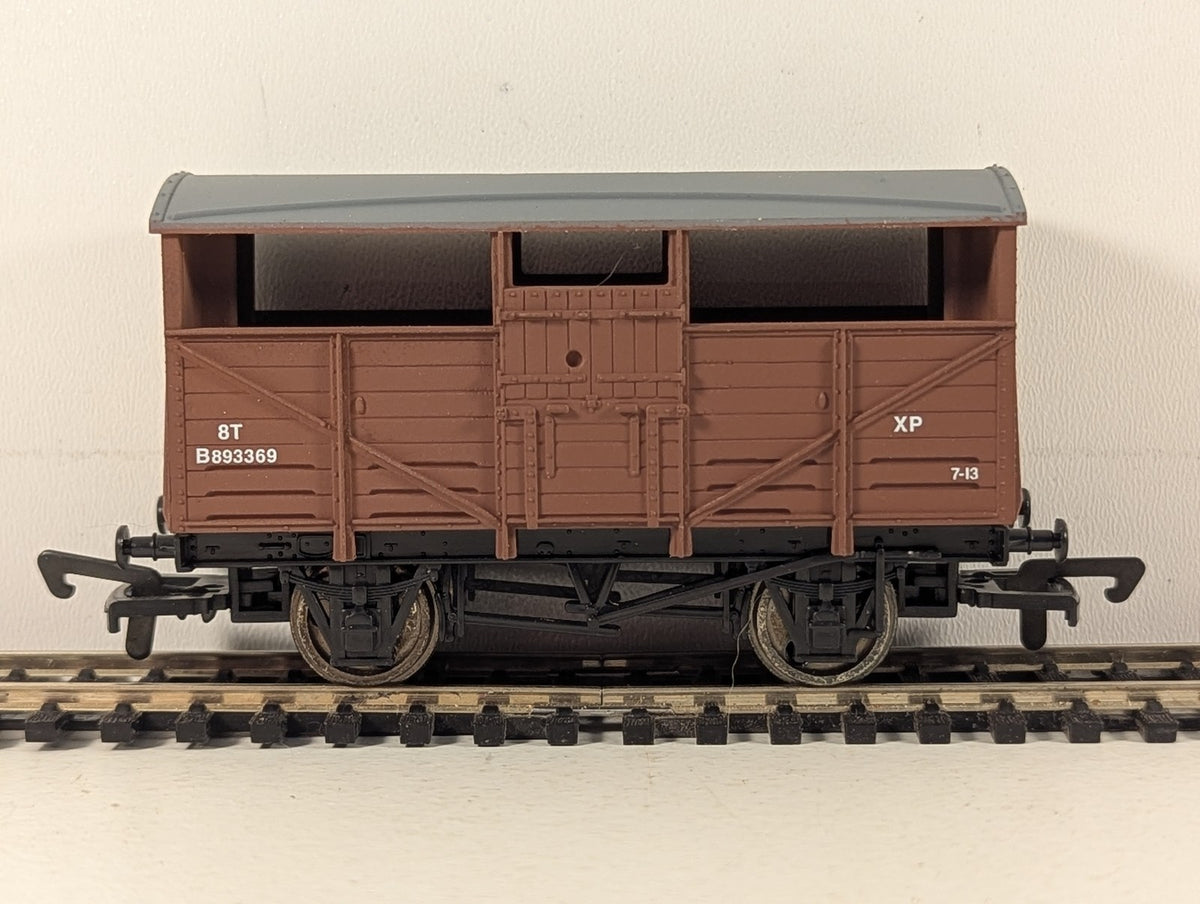Dapol OO Gauge BR Cattle Wagon Goods Wagon B893369 BR Bauxite B501