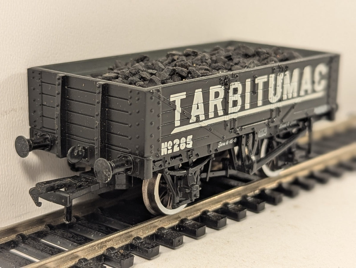 Bachmann OO Gauge 7 Plank Open Wagon Goods Wagon 285 Tarbitumac