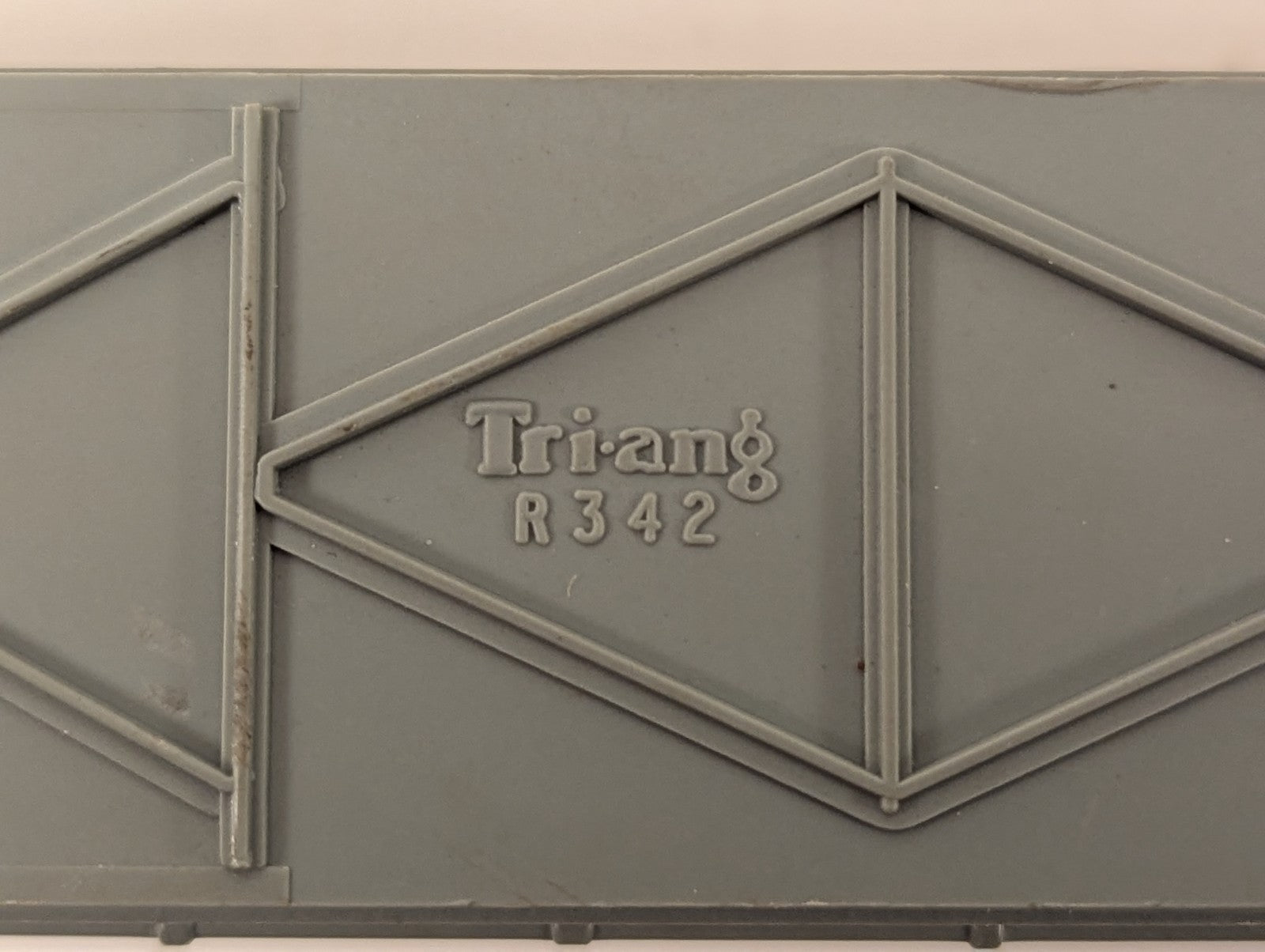 Tri-ang R342 OO Gauge Grey Tierwag Car Transporter