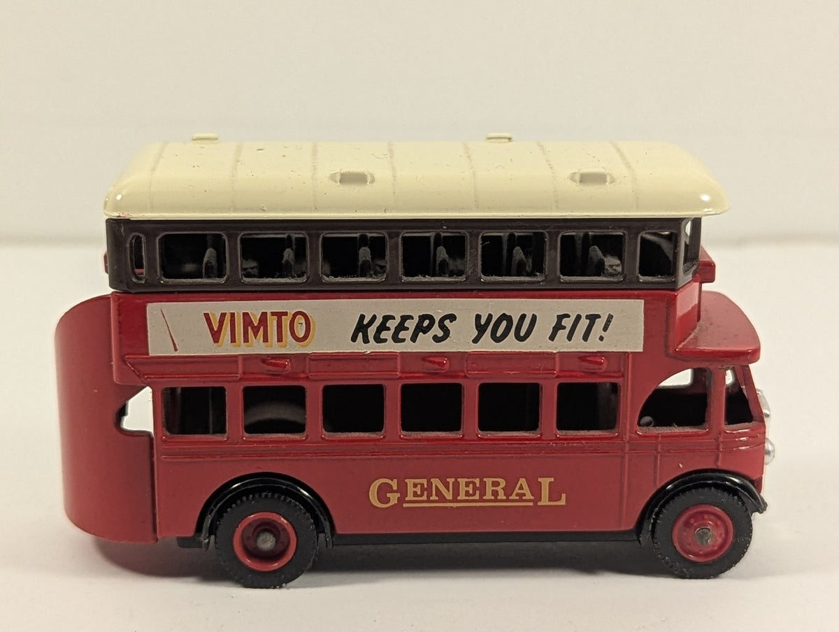 Lledo 1920 B-Type Double Decker Bus Die-cast Model Bus