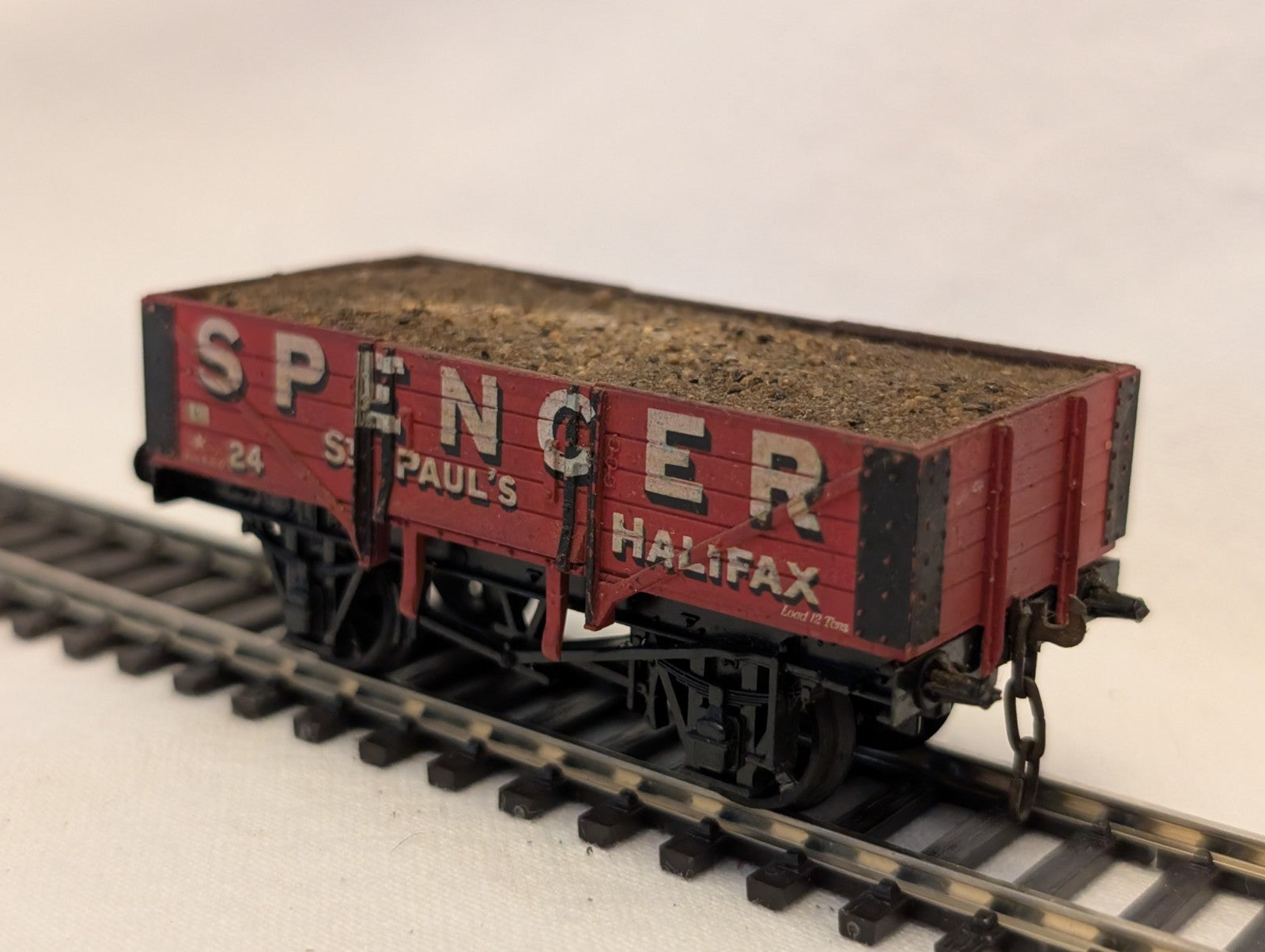 Airfix OO Gauge 7 Plank Wagon Spencer St Paul's Halifax Open Wagon