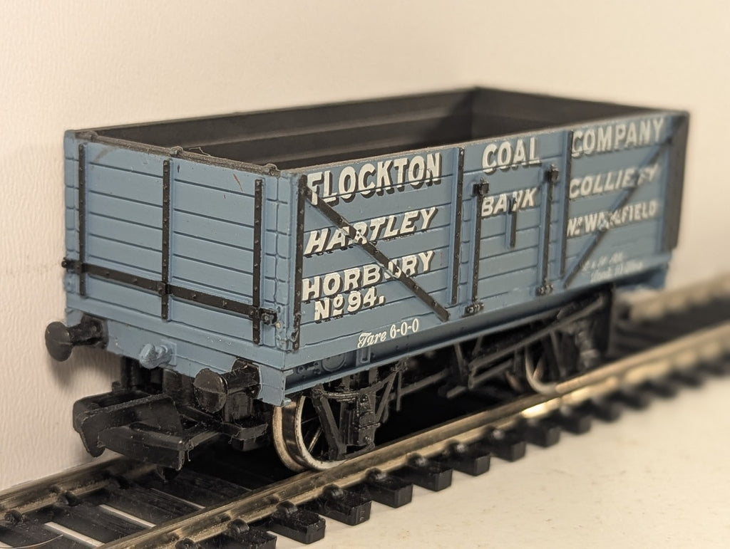 Bachmann OO Gauge 7 Plank Open Wagon Flockton Coal Company Goods Wagon 94