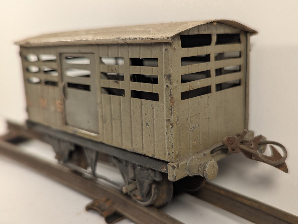 Hornby O Gauge No. 1 Cattle Truck Goods Wagon LMS