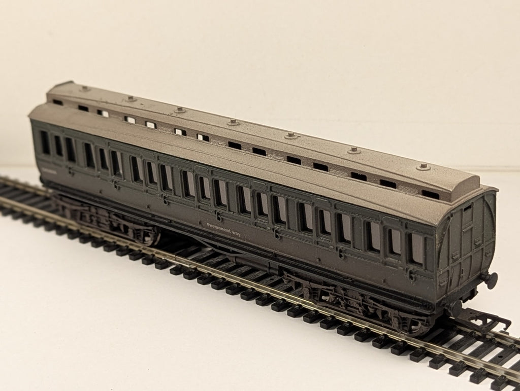 Hornby OO Gauge BR Departmental Clerestory Coach 'Permanent Way'