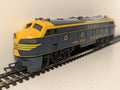 Tri-ang OO Gauge Double Ended Diesel Locomotive 7007 Blue and Yellow