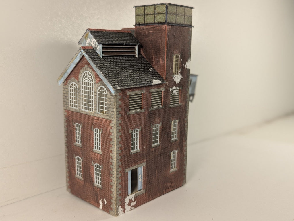 Metcalfe OO Gauge Brewery Brewhouse Building Buildings & Structures Red Brick