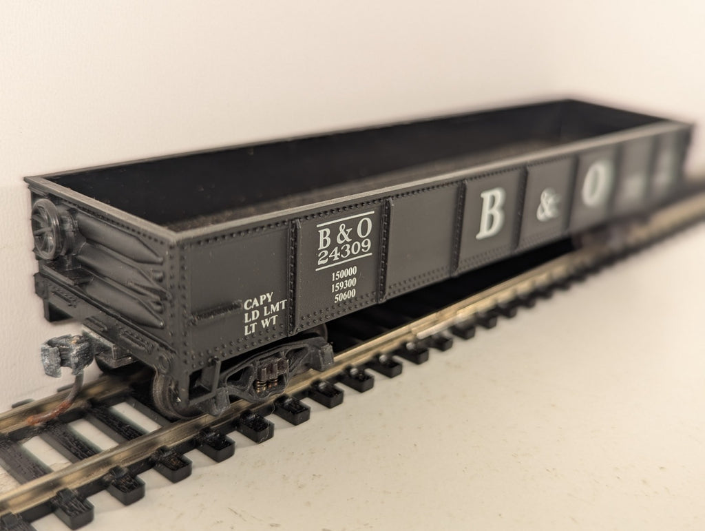 Industrial Rail HO Gauge B&O 52ft Gondola Wagon 24309 Baltimore & Ohio