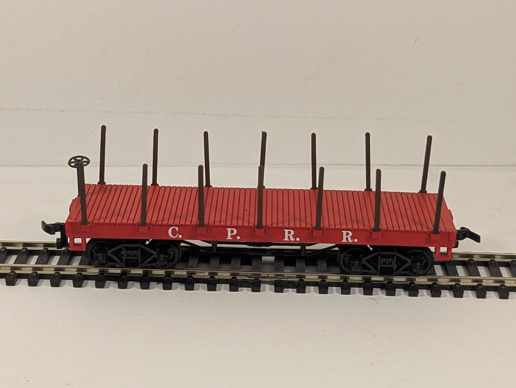 Bachmann HO Gauge 34' Old Time Flat Car Central Pacific Railroad (C.P.R.R.)
