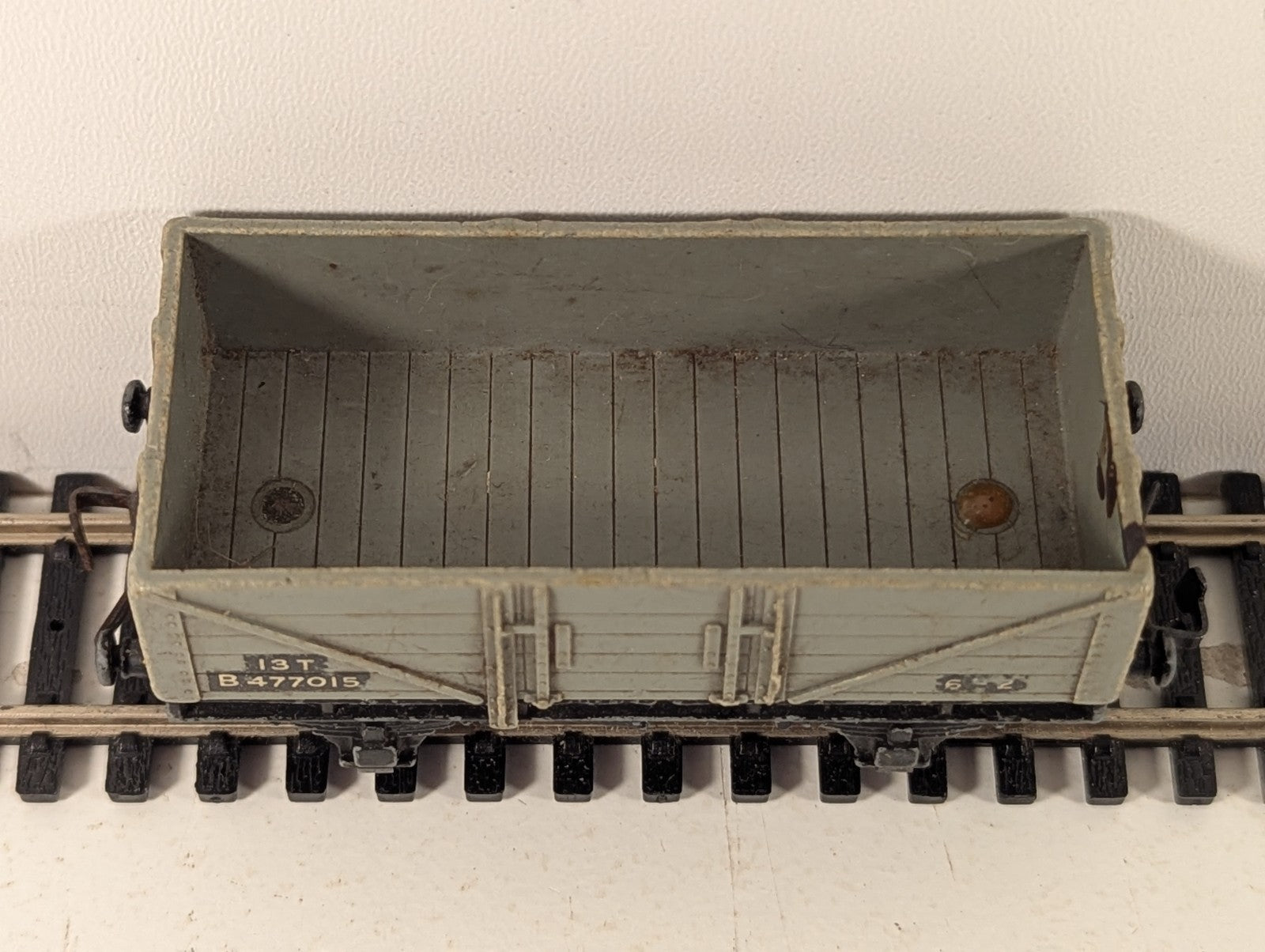 Hornby Dublo BR 13 Ton 5 Plank Coal Wagon Grey OO Gauge