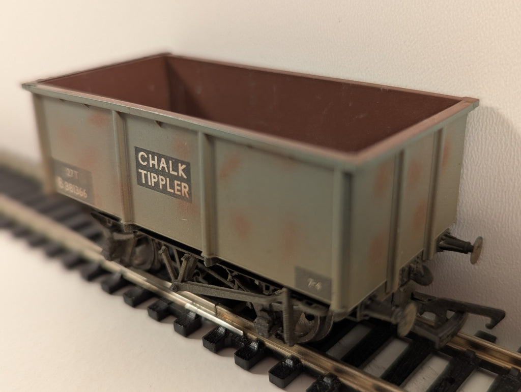 Bachmann Branchline 37-278A 27-Ton Steel Chalk Tippler Wagon – OO Gauge