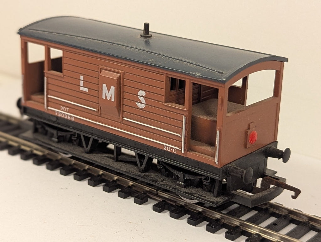 Hornby OO Gauge LMS 20T Brake Van