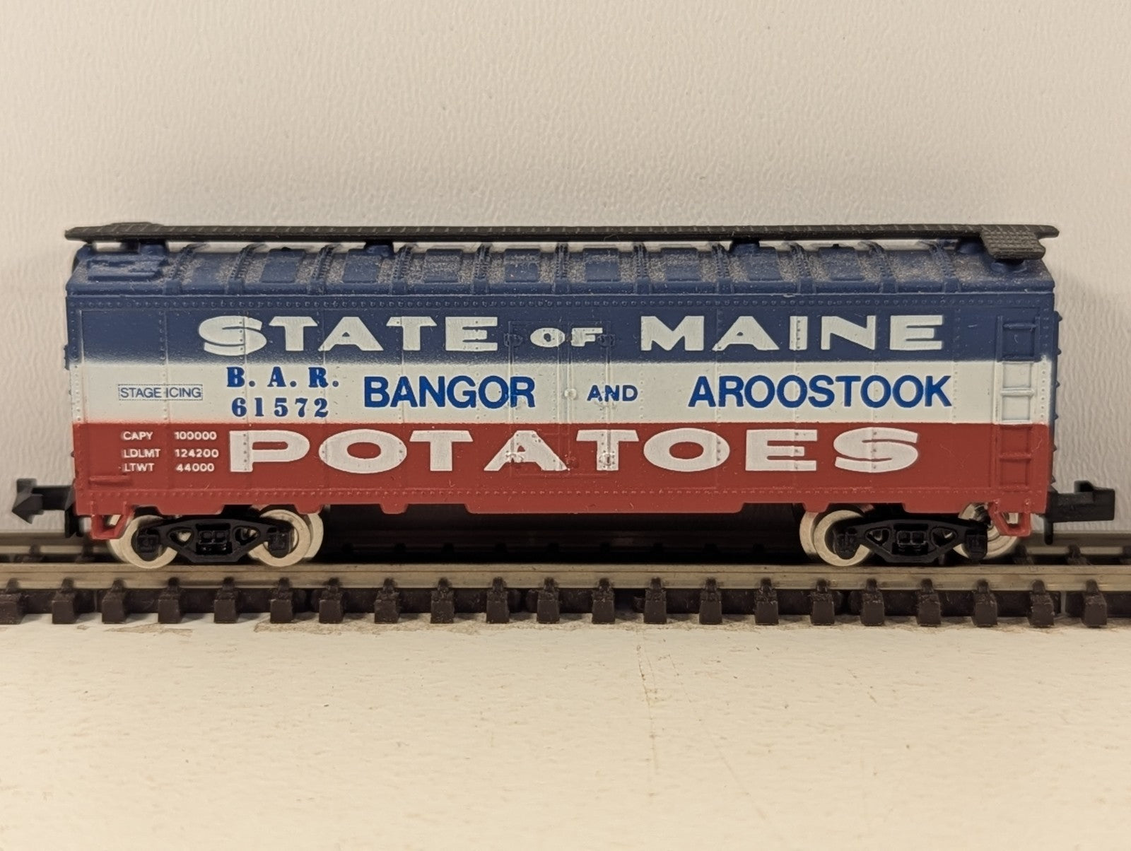 Model Power N Gauge Bangor & Aroostook Box Car