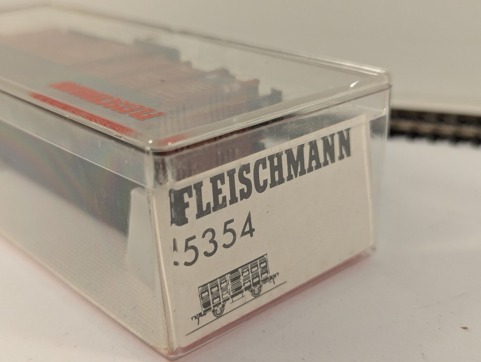 Fleischmann 5354 HO Gauge Red DRG Kleinviehwagen Boxed