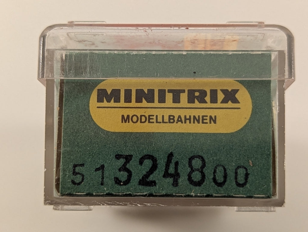 Minitrix 3248 N Gauge Burlington Refrigerator Express Boxcar - Boxed
