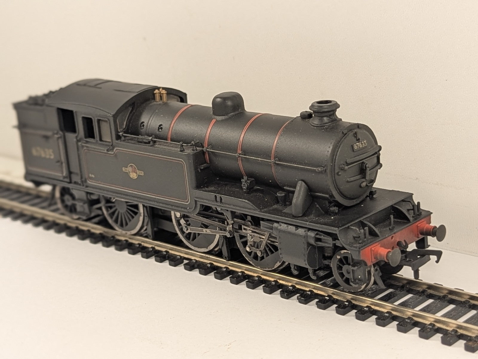 Bachmann 31-611 OO Gauge V1 Tank 67635 BR Lined Black Weathered - Non-Runner