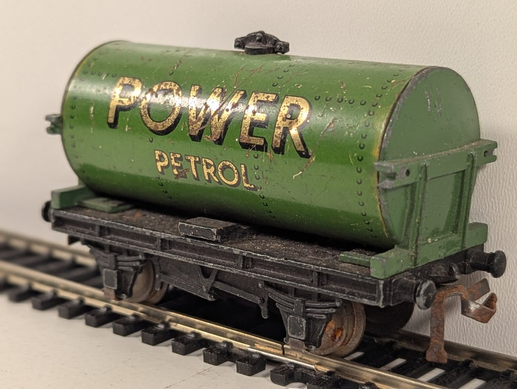 Hornby Dublo 32080 OO Gauge Green Power Petrol Tank Wagon