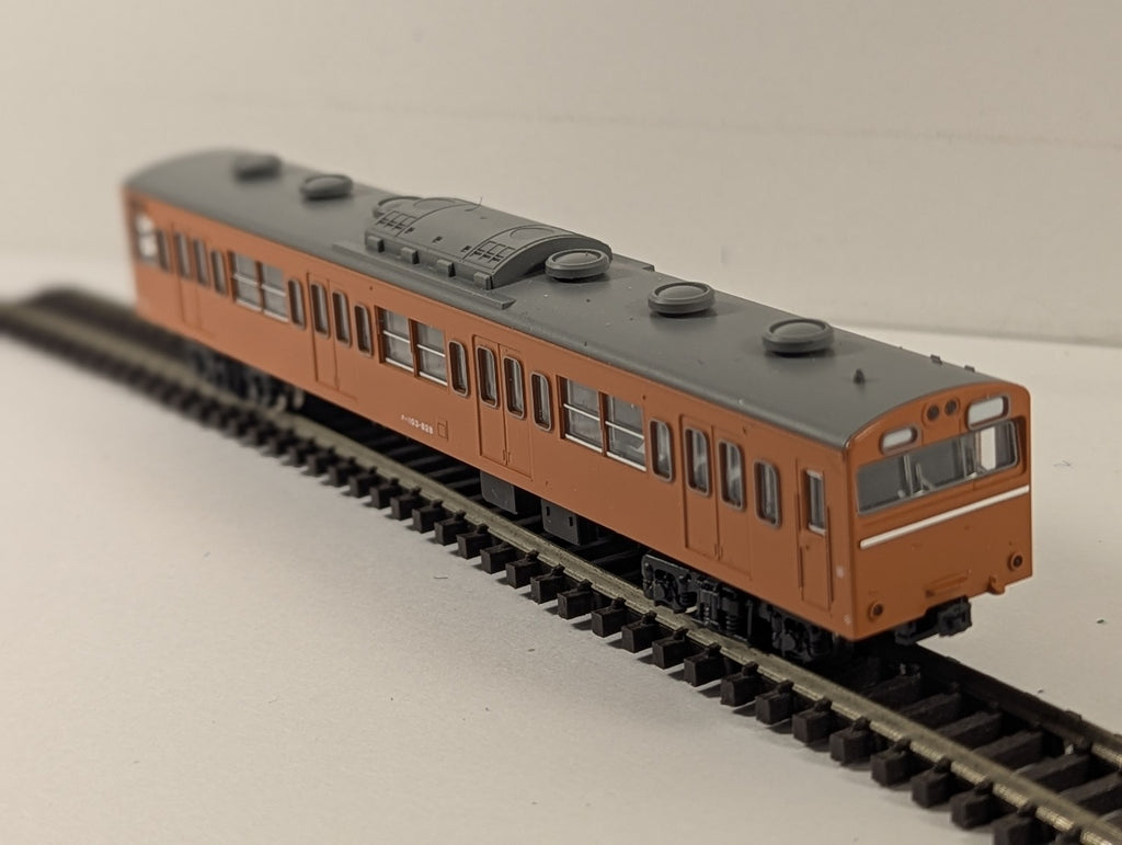 Kato N Gauge JNR Series 103 Driving Trailer クハ103-828 JNR Orange