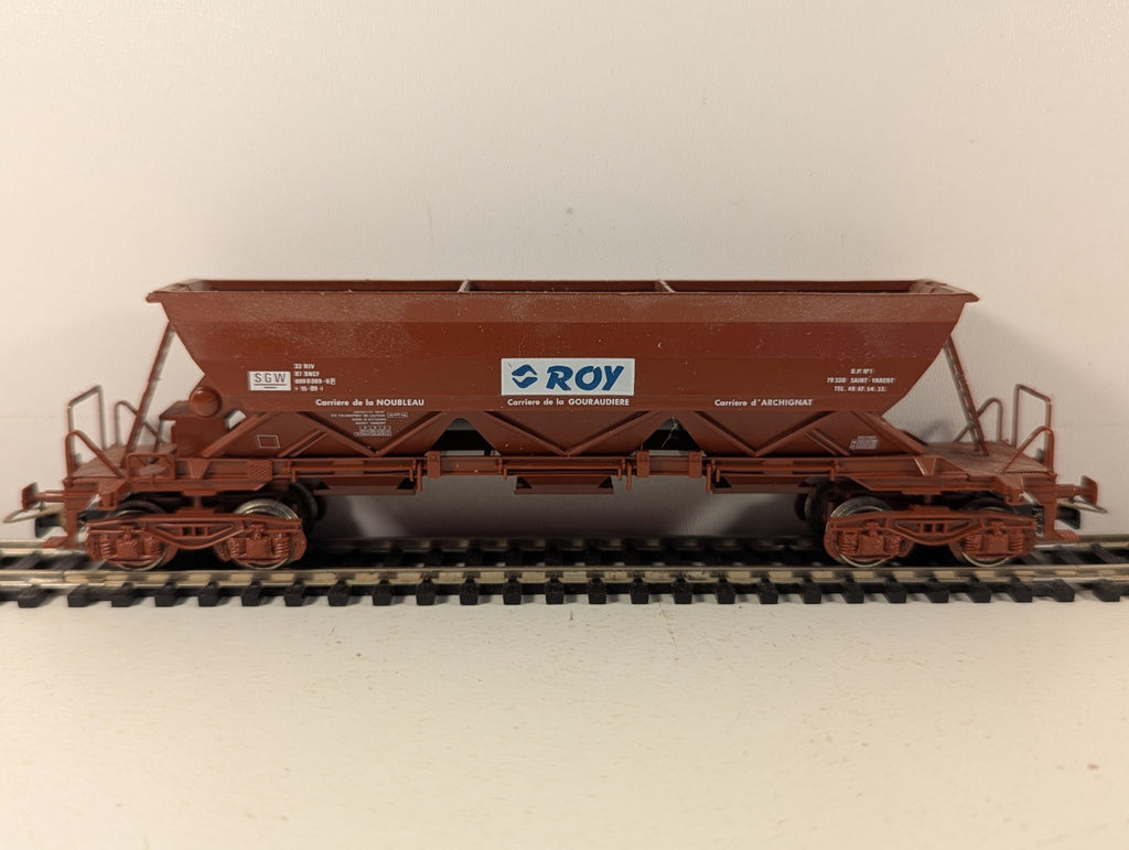 Jouef HO Gauge Wagon Trémie Roy Goods Wagon 690 0 009-6 SGW Brown
