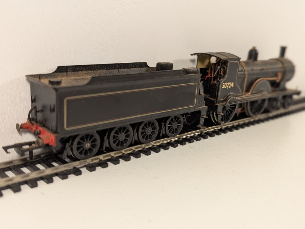 Hornby R2712 OO Gauge Class T9 4-4-0 Locomotive 30724 – BR(SR) Black DCC Fitted