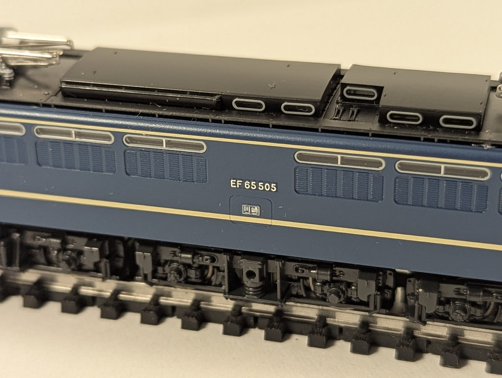 Kato N Gauge JNR Class EF65-500 Electric Locomotive EF65 505 JNR Blue & Cream