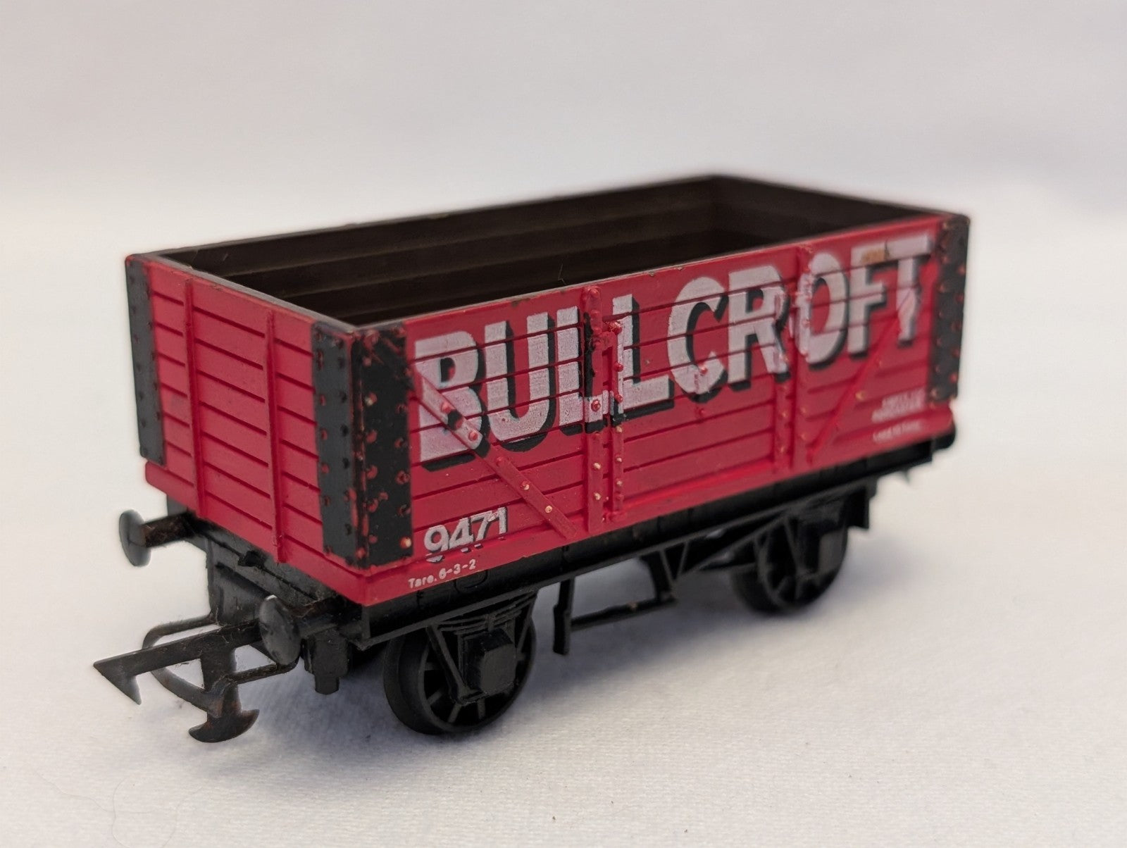 Graham Farish OO Gauge 7 Plank Open Wagon Goods Wagon 9471 Bullcroft