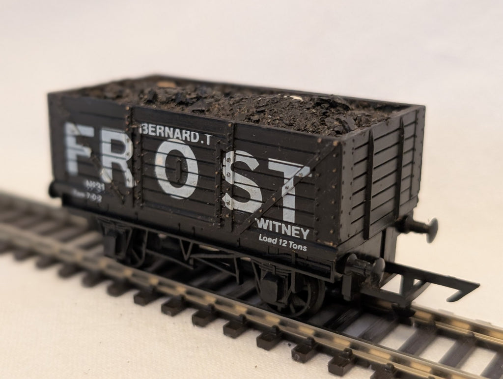 Graham Farish OO Gauge 7 Plank Open Wagon Bernard T. Frost Goods Wagon