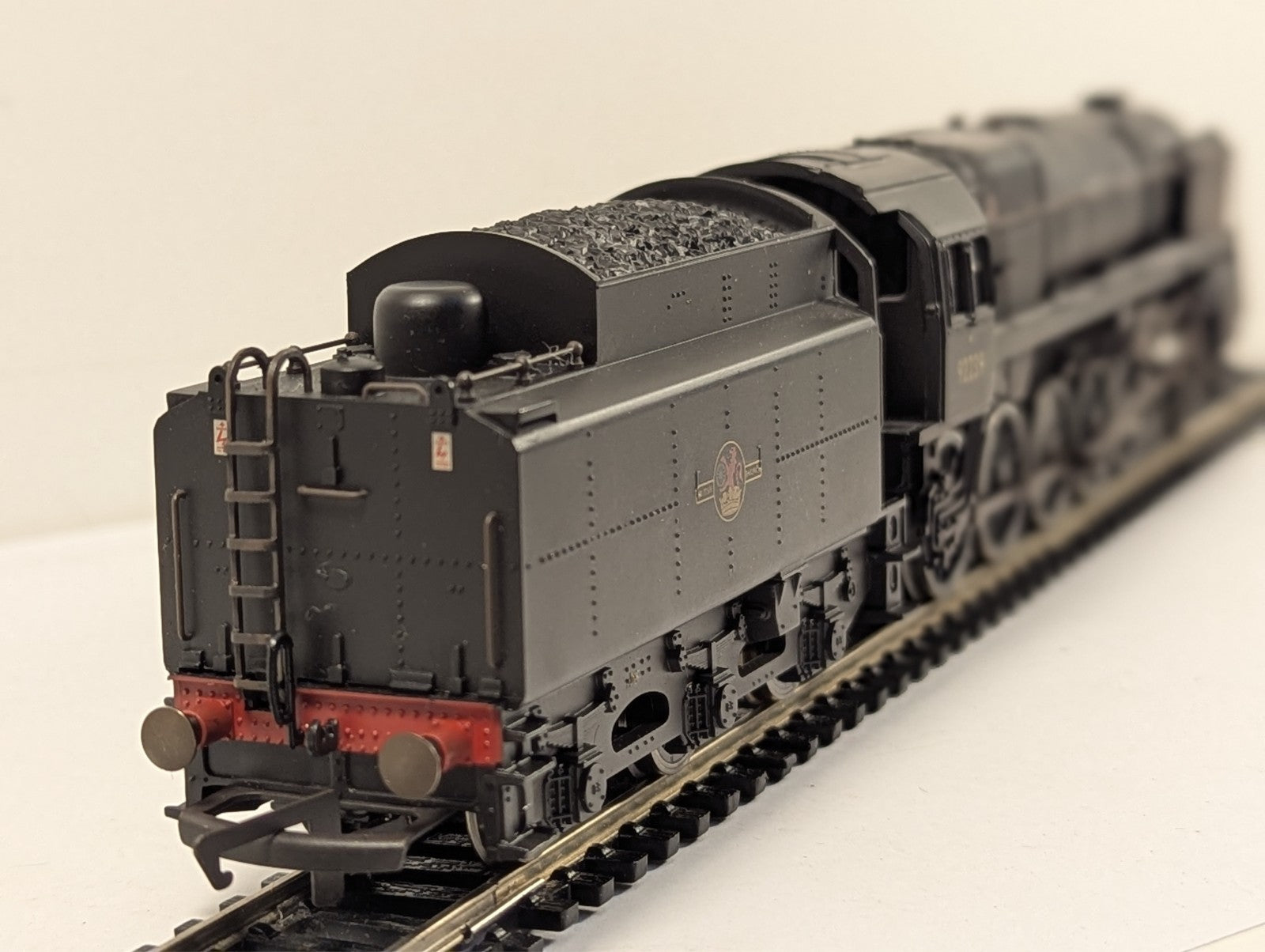 Hornby R2248 BR Class 9F  Weathered Steam Locomotive - Boxed - Spares/Repairs