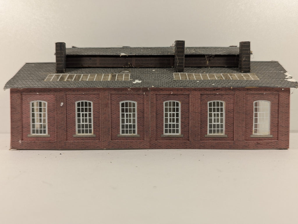 Metcalfe Models N Gauge Double Track Engine Shed Building Red Brick PO223