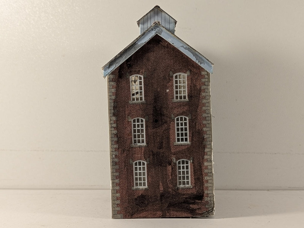 Metcalfe OO Gauge Brewery Tower Model Building Red Brick PO284