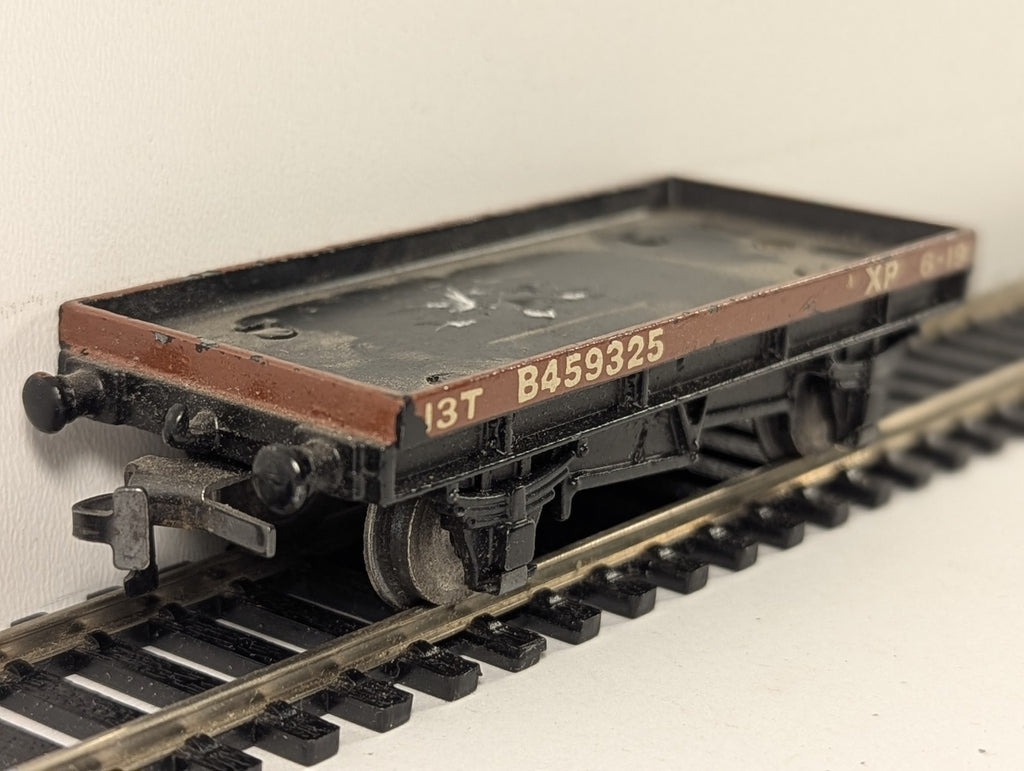 Hornby Dublo OO Gauge 13T Low Sided Wagon Goods Wagon B459325 BR Bauxite 4615