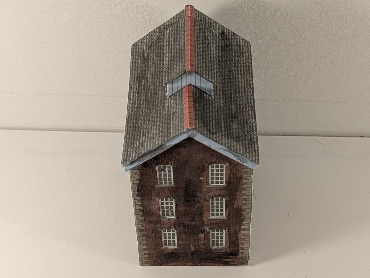 Metcalfe OO Gauge Brewery Tower Model Building Red Brick PO284