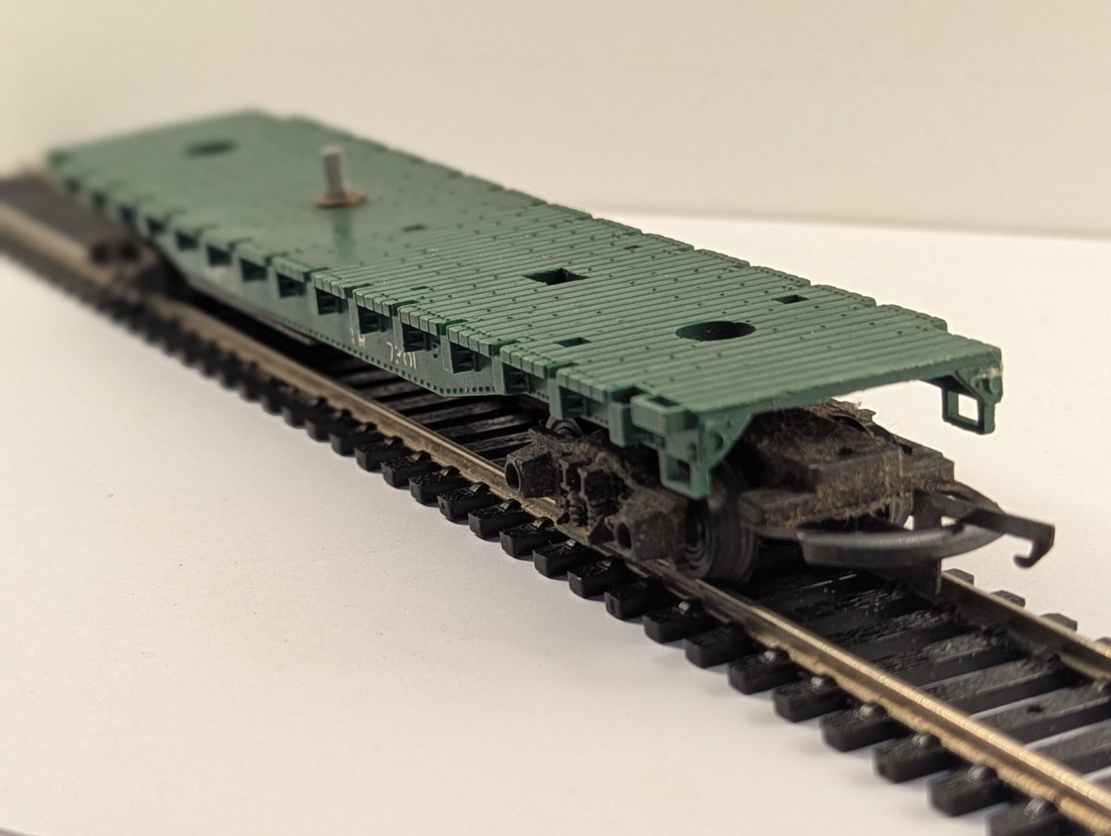 Tri-ang OO Gauge Battle Space NATO Flat Wagon TR 730