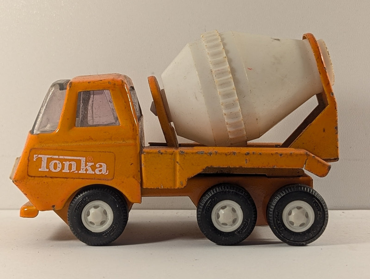Tonka Mini Tonka Cement Mixer Die-cast Cement Mixer Orange and White 35010