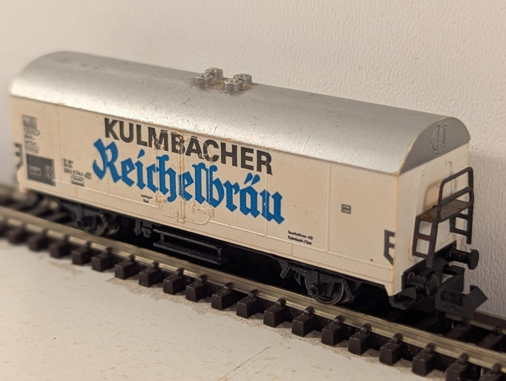Fleischmann N Gauge Kulmbacher Reichelbräu Refrigerated Beer Wagon