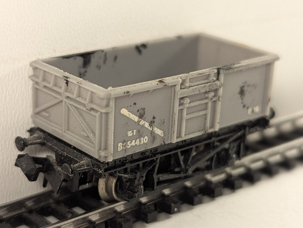 Lima N Gauge 16 Ton Mineral Wagon B554430 BR Grey