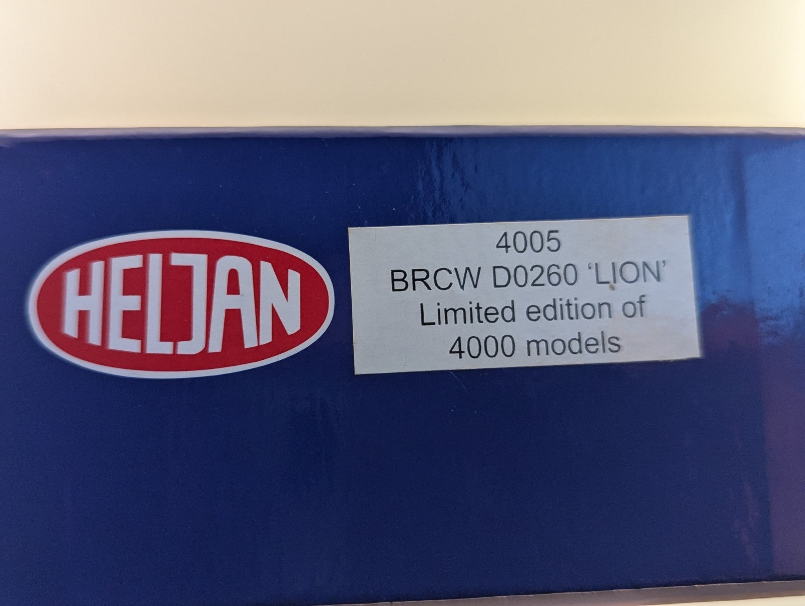 Heljan 4005 OO Gauge BRCW D0260 "Lion" Limited Edition - Boxed