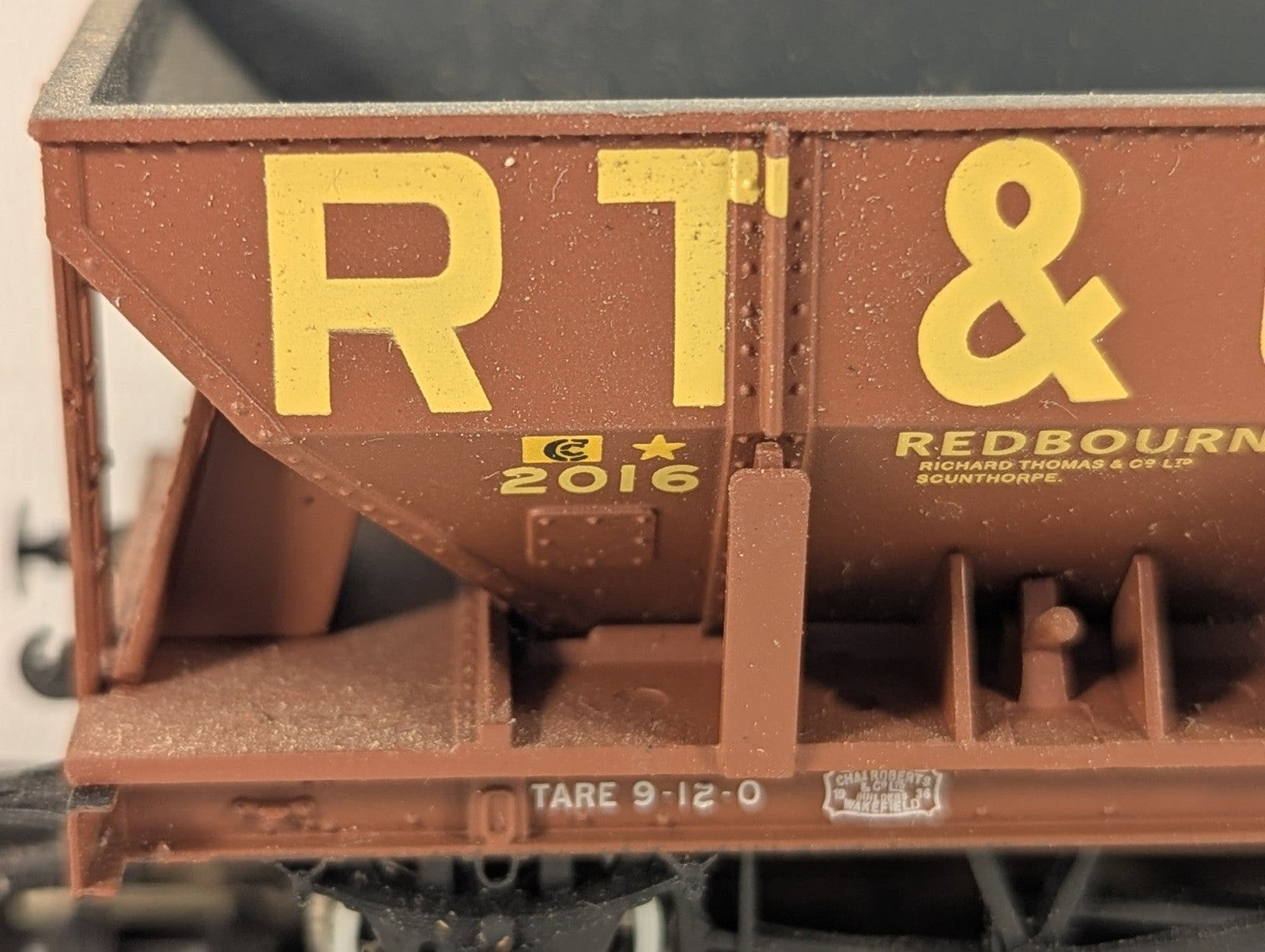 Bachmann Branchline OO Gauge 24-Ton Ore Hopper Wagon RT & Co Ltd Redbourn Works