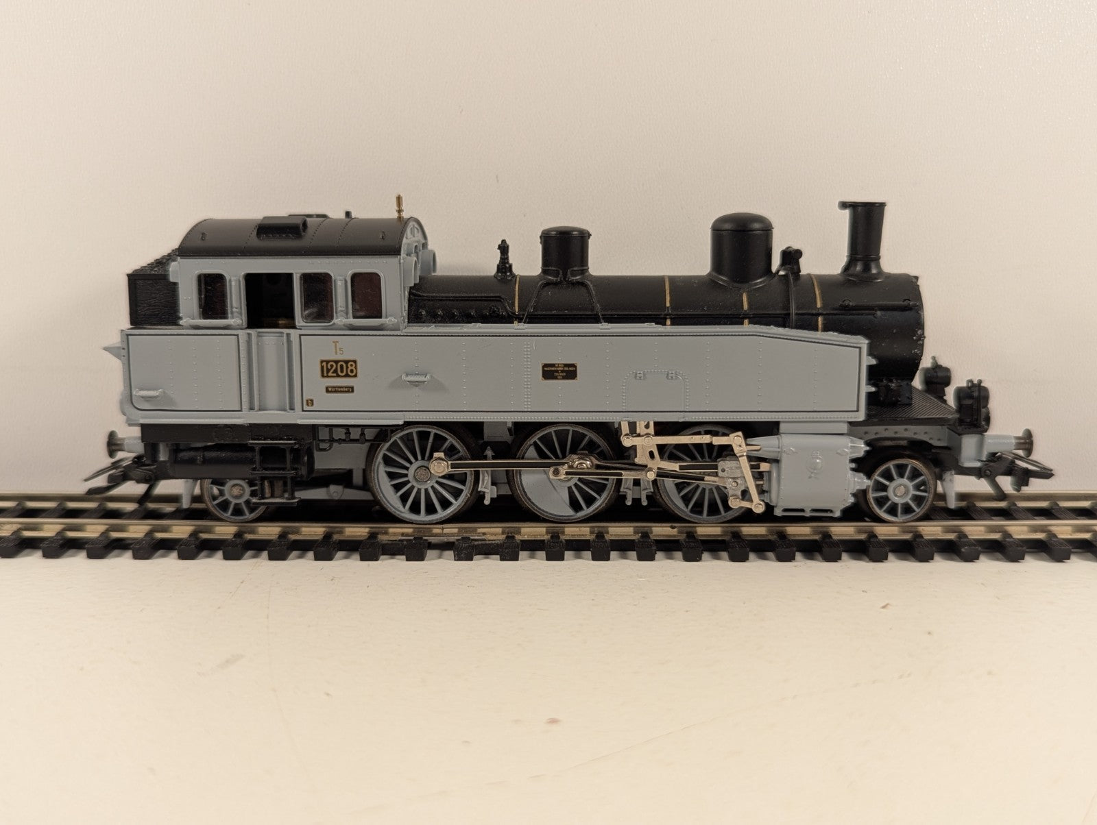 Märklin 3412 H0 Gauge T5 Steam Locomotive BR 1208 KWSt.E. Delta Digital - 3 Rail