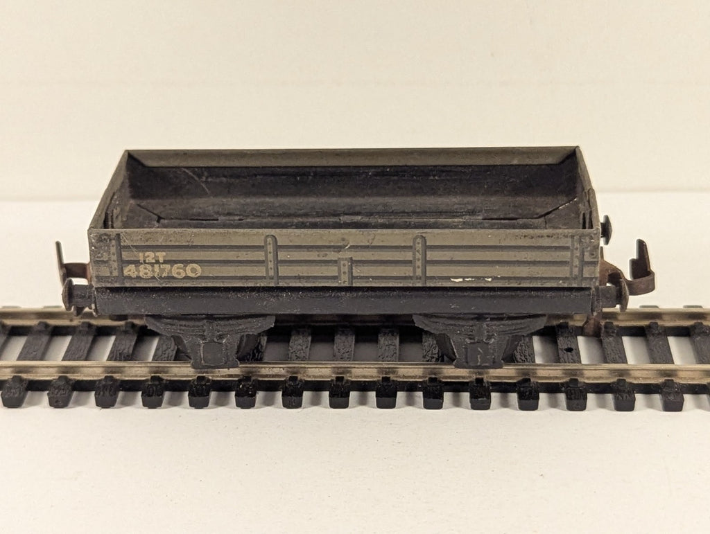 Trix Twin Railways 481760 BR 3-Plank Open Wagon Grey OO Gauge