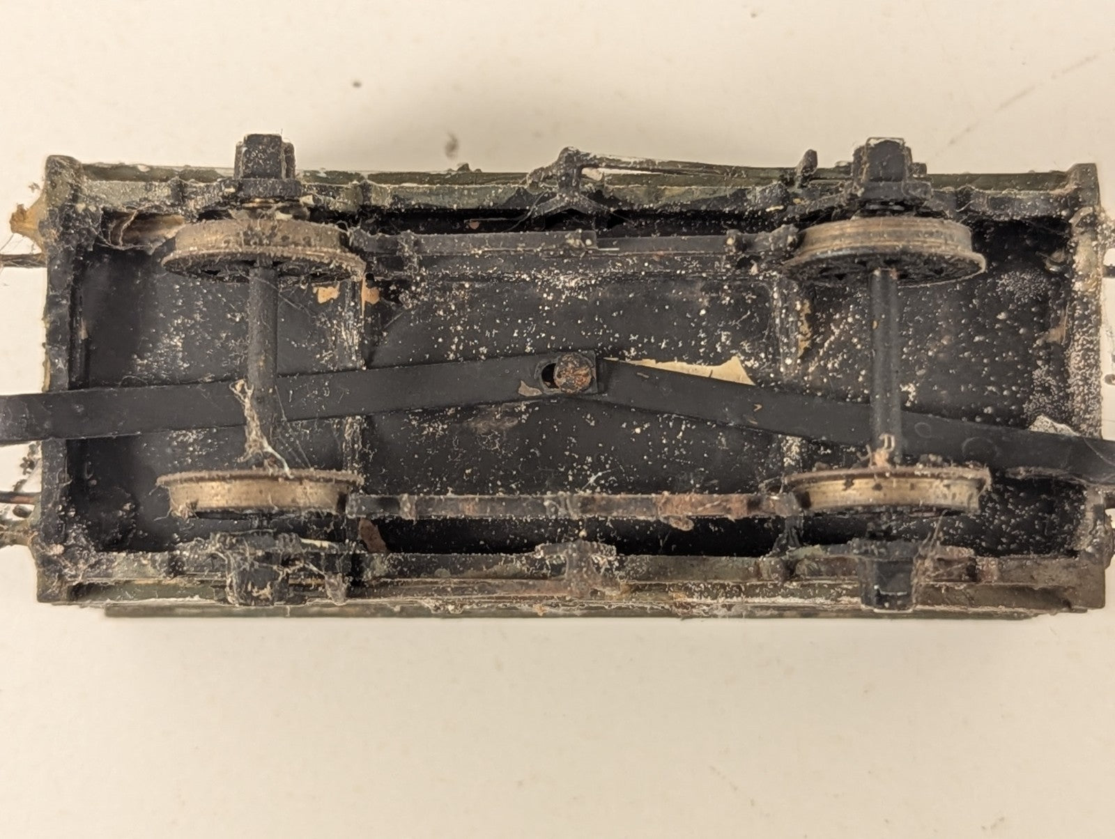 Kitbuilt OO Gauge LMS 5-Plank Open Wagon Goods Wagon 403077 LMS Grey