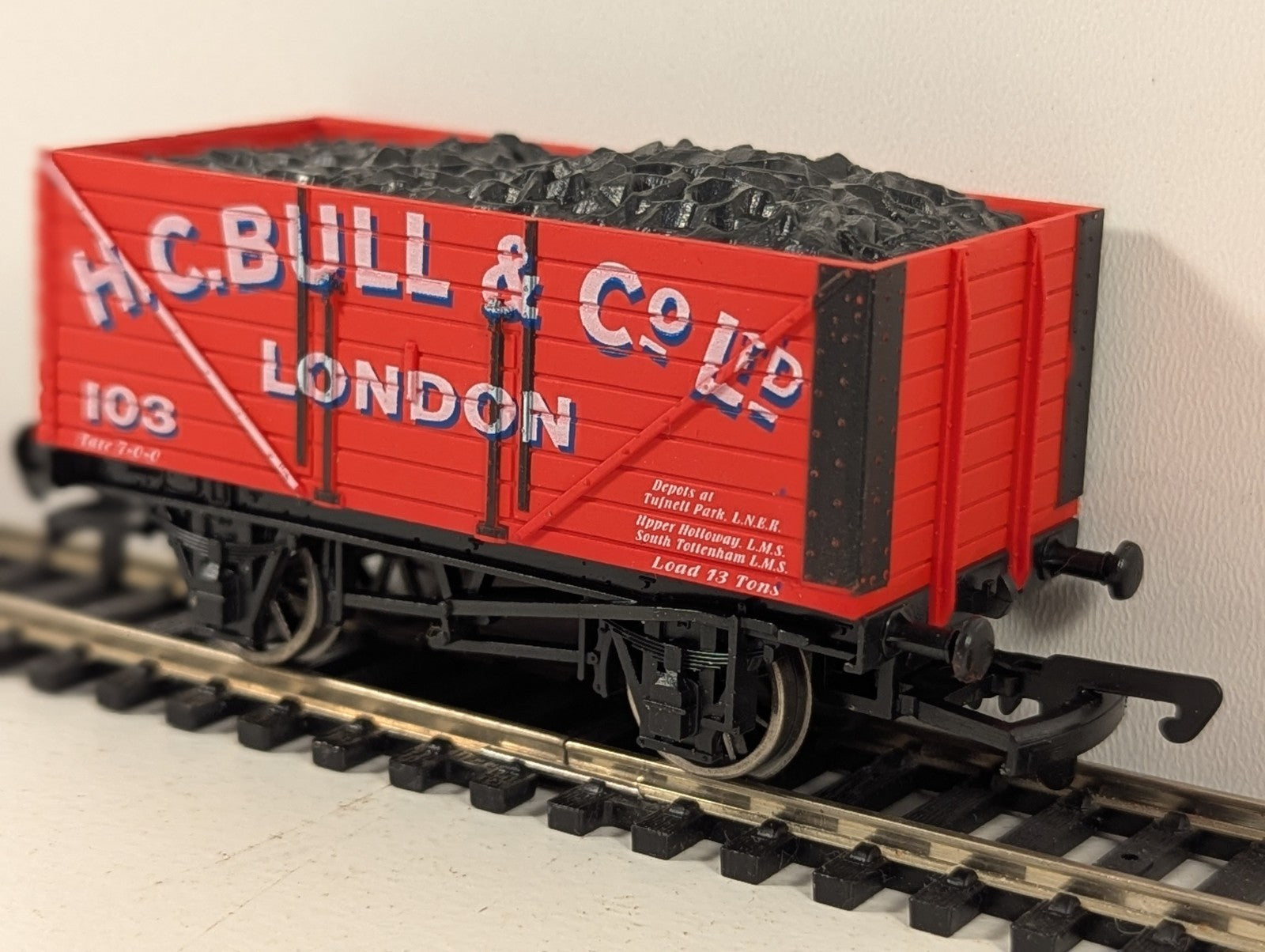 Dapol B681 8 Plank Open Wagon “H.C. Bull & Co Ltd, London”