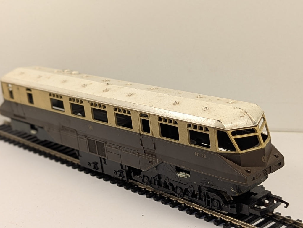 Lima OO Gauge GWR Diesel Railcar No. 22 Chocolate & Cream - Spares