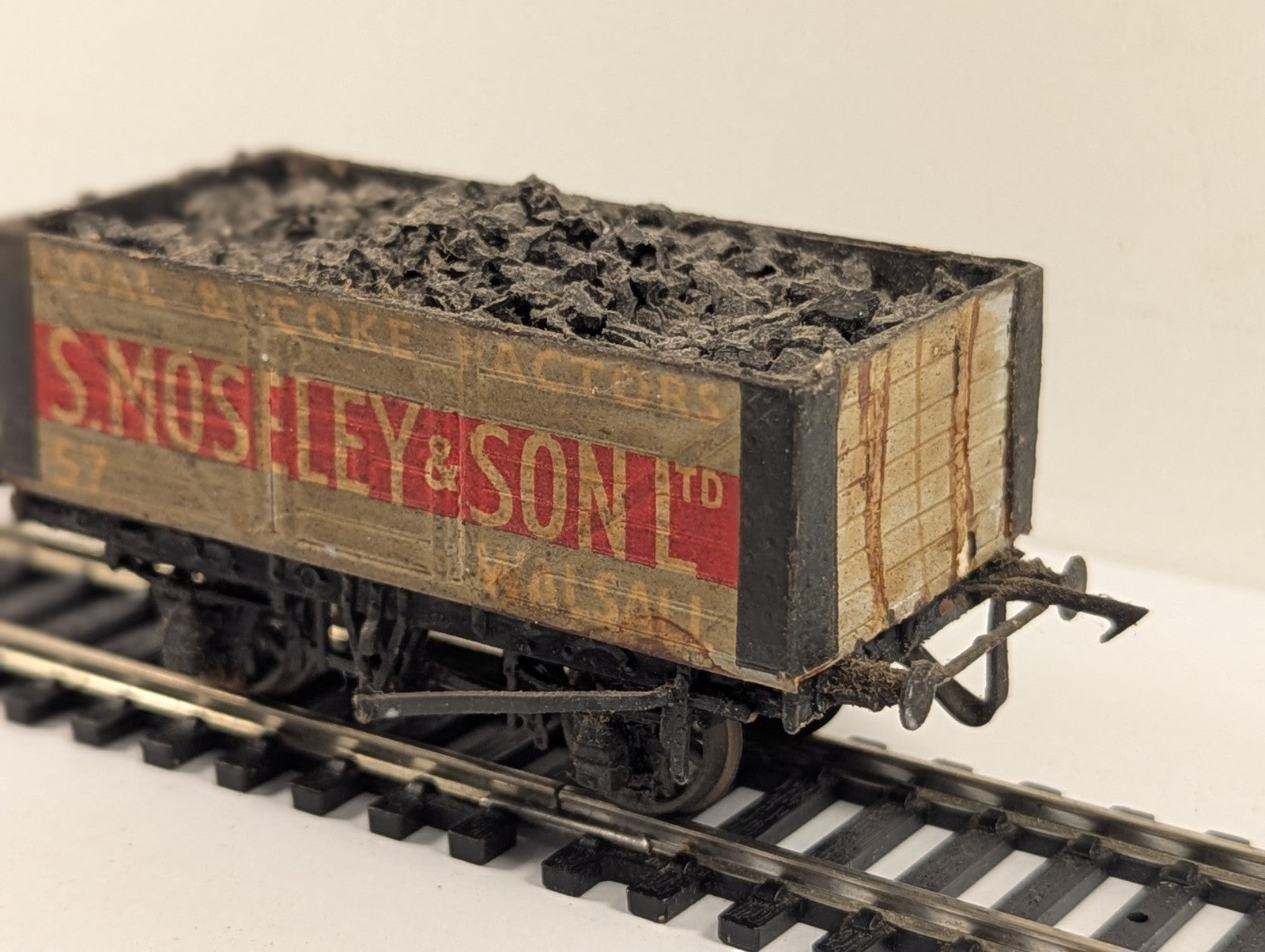 Kit Built OO Gauge S. Mosley & Son Ltd Private Owner Open Wagon