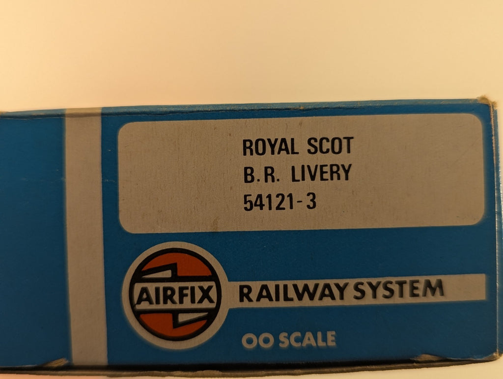 Airfix Railway System 54121-3 BR Royal Scot 4-6-0 BR Black